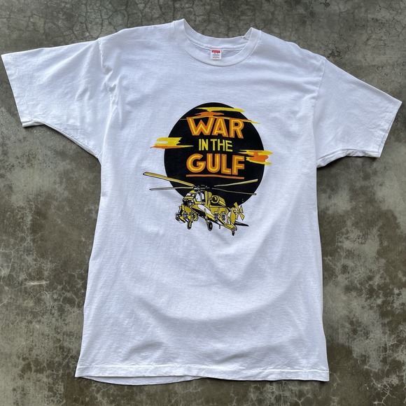 Vintage Other - True Vintage 60's 70's Military War In The Gulf Tee Shirt Size XL